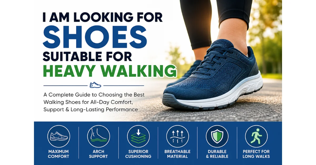 I Am Looking for Shoes Suitable for Heavy Walking: 11 Expert Tips (2026 Guide)