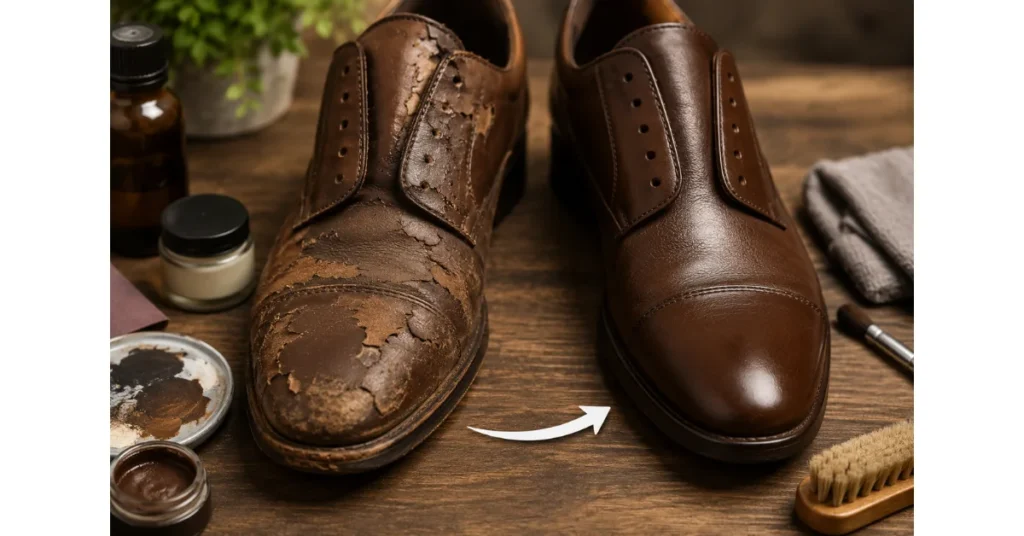 How to Fix Peeling Leather Shoes: