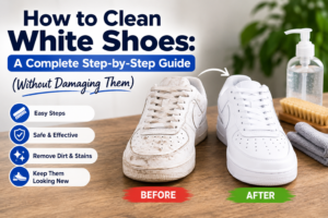 How to Clean White Shoes: A Complete Step-by-Step Guide (Without Damaging Them)