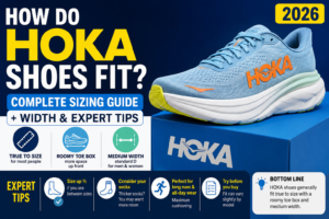 How Do Hoka Shoes Fit? Complete Sizing Guide + Width & Expert Tips (2026)