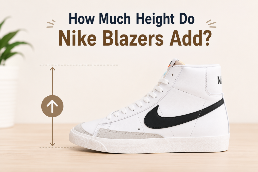 How Much Height Do Nike Blazers Add? Exact Increase & Complete Guide (2026)