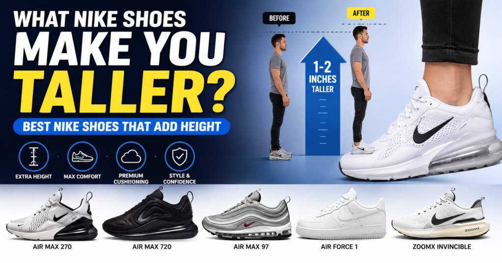 What Nike shoes make you taller? Let’s Step Up Your Height(2026)