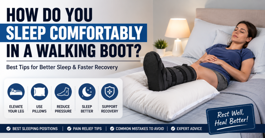 How Do You Sleep Comfortably in a Walking Boot? Best Tips for Better Sleep (2026)