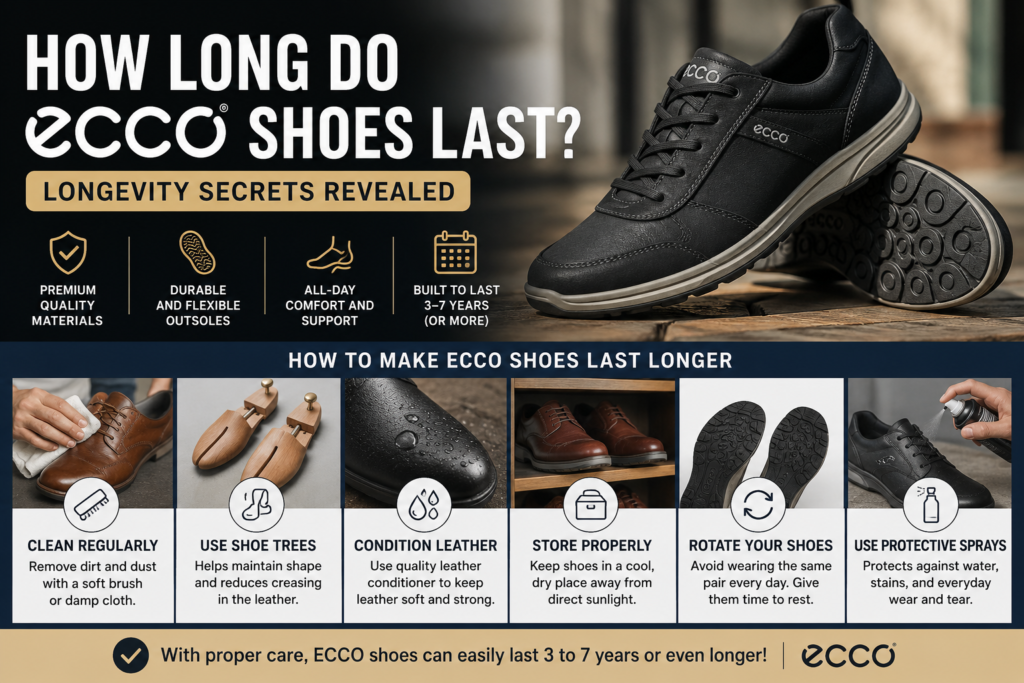 How Long Do ECCO Shoes Last? Real Lifespan, Durability & Care Secrets (2026 Guide)
