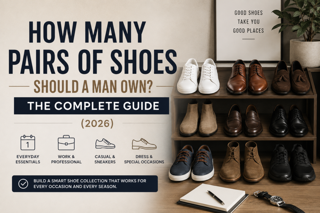 How Many Pairs of Shoes Should a Man Own? The Complete Guide (2026)