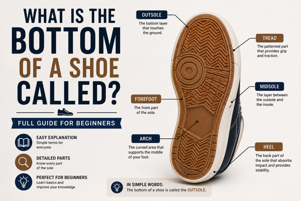 What Is the Bottom of a Shoe Called? Full Guide for Beginners