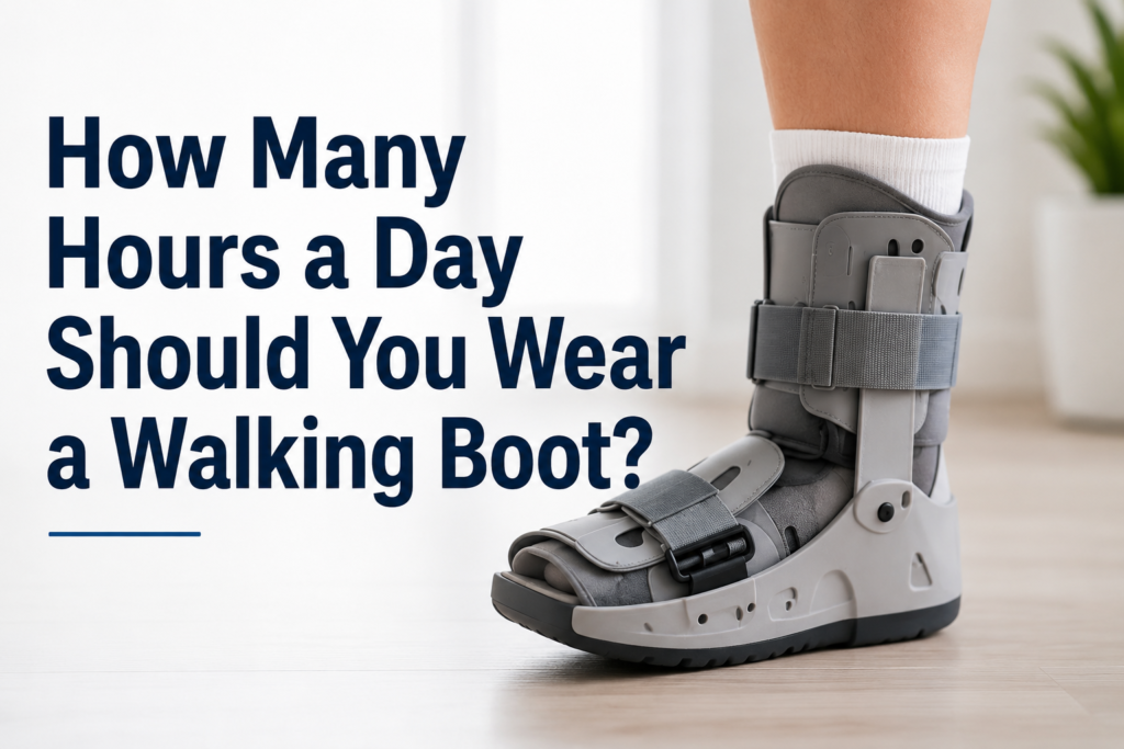 How many hours a day should you wear a walking boot? The perfect Guide 2026